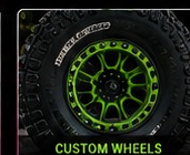 Custom wheels and tires